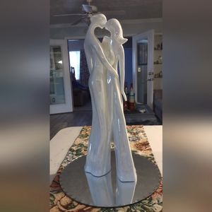 Love Forever Mother of Pearl Statue